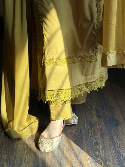 3-Piece Premium Lawn Stitched Suit-246