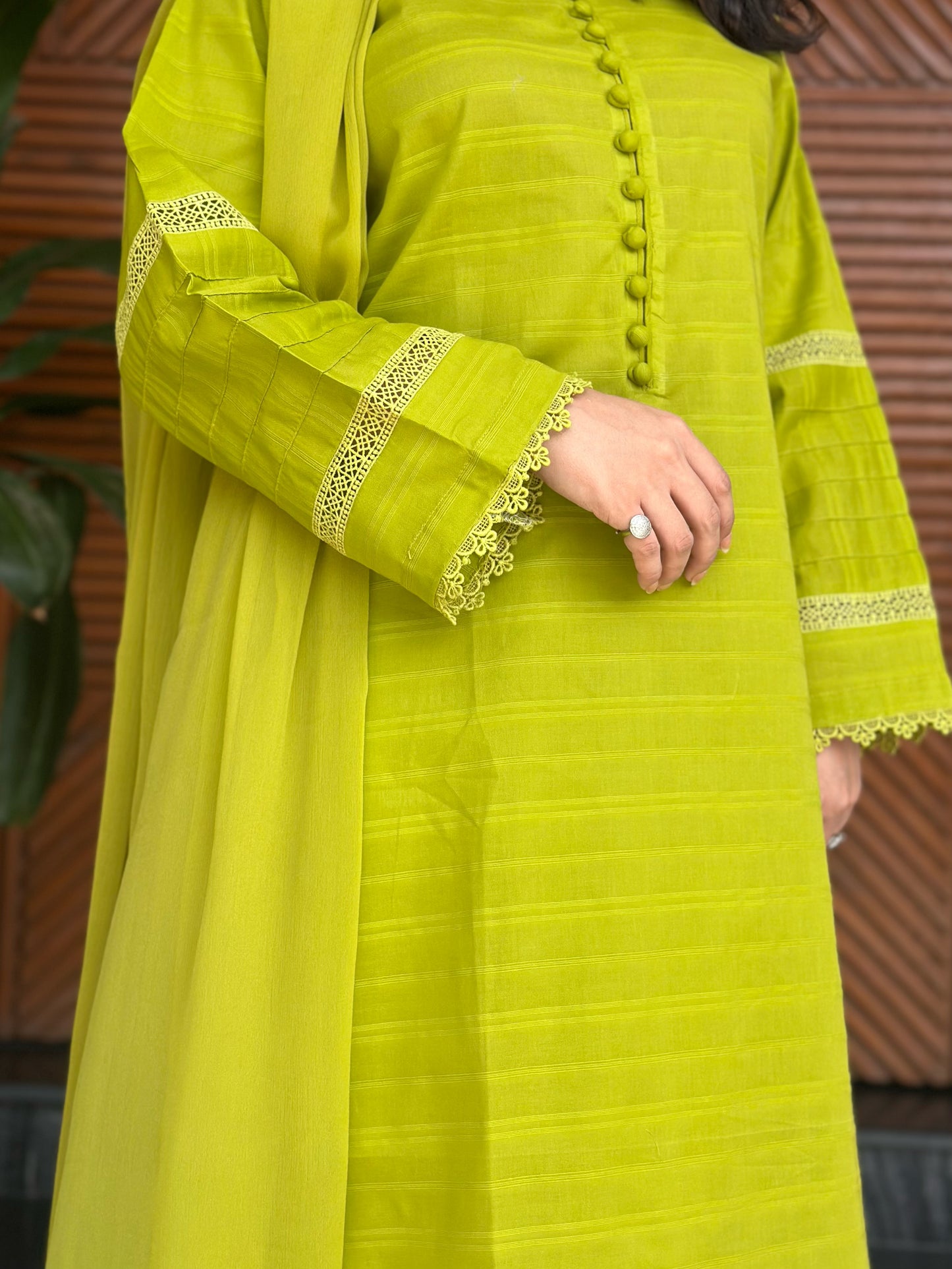 3-Piece Premium Lawn Stitched Suit-293
