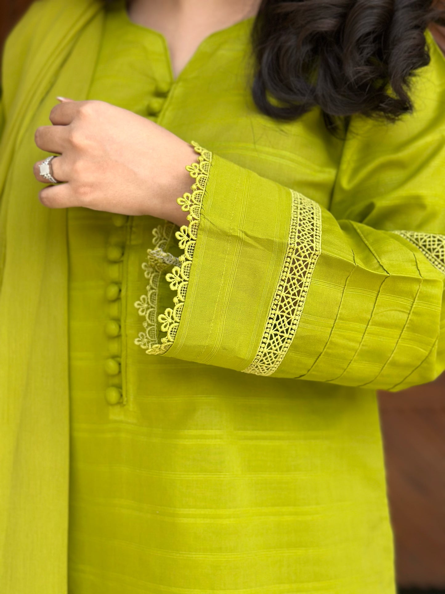 3-Piece Premium Lawn Stitched Suit-293