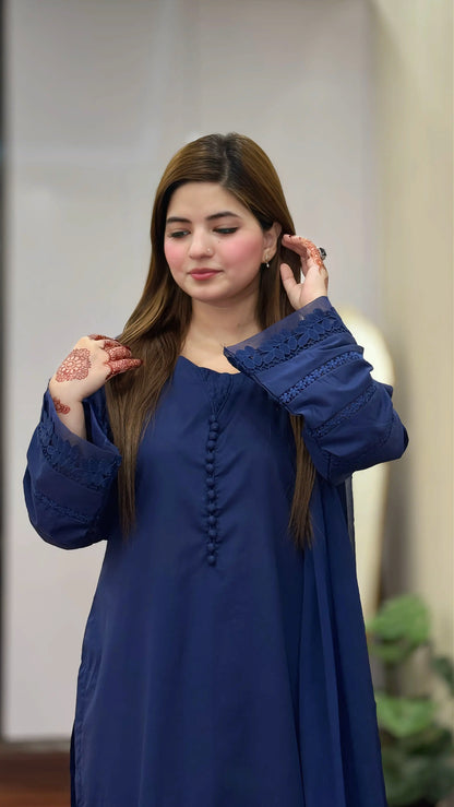 3-Piece Premium Lawn Stitched Suit-290