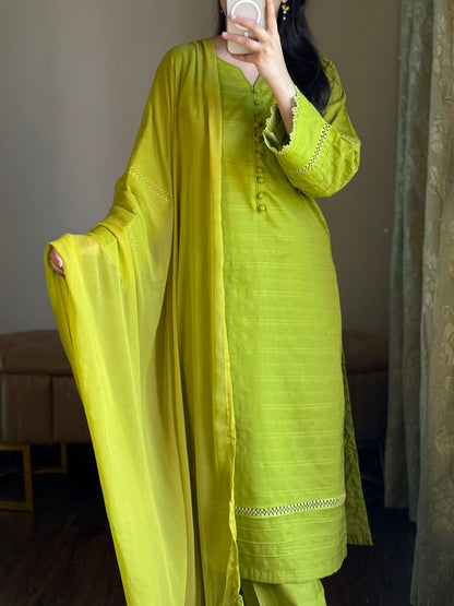 3-Piece Dobby Premium Lawn Stitched Suit-270