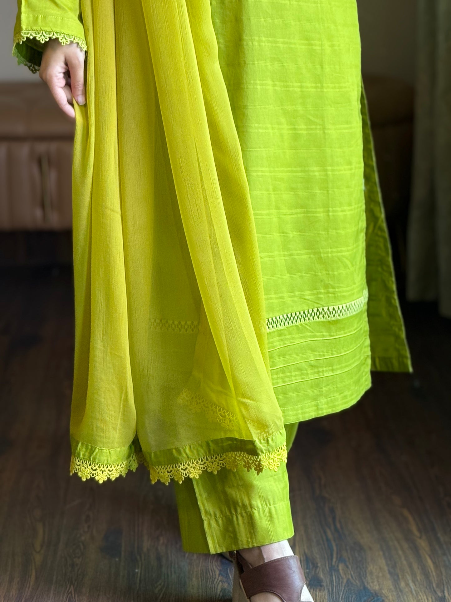 3-Piece Dobby Premium Lawn Stitched Suit-270