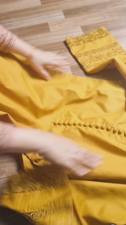 3-Piece Premium Lawn Stitched Suit-261