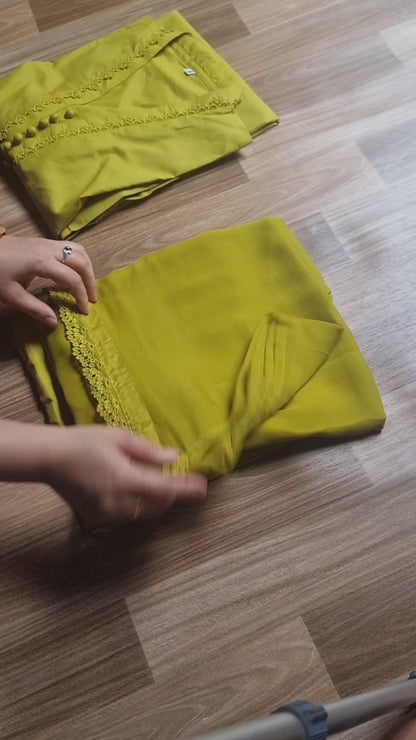 3 Piece - Lawn Stitched Dress-200